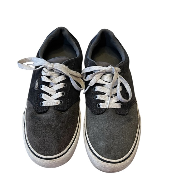 Vans Atwood DX Men’s 10 Sneakers Gray Casual Laces Suede Shoes - Picture 3 of 12